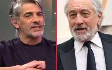 Caliente, Pablo Echarri reveló que siente por Robert De Niro tras una fake news: "Si por mi fuera..."