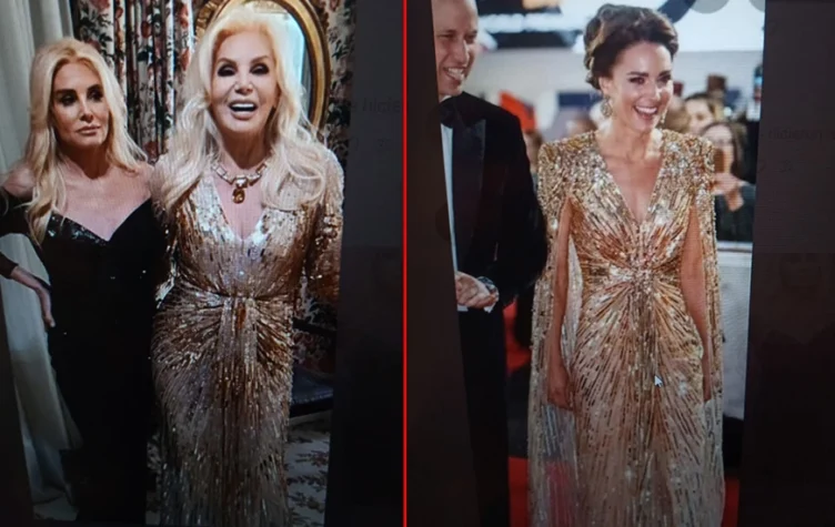 Acusaron a Susana de copiar un modelo de Kate Midleton