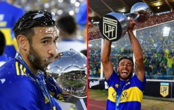 El festejo de Toto Salvio y su novia por el título de Boca tras el escándalo de Puerto Madero