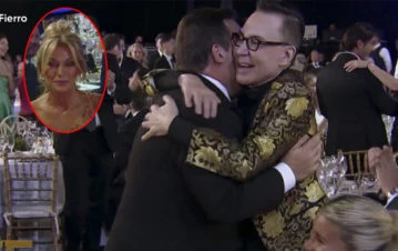 Martín Fierro 2021: Yanina Latorre enfureció por el abrazo de Polino a Paulo Kablan cuando le ganó como panelista