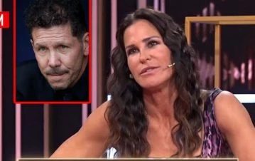 Carolina Baldini contó quien tomó la decisión de separarse con el Cholo Simeone
