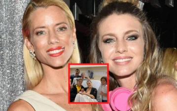 El polémico gesto de Geraldine, la hermana de Nicole Neumann, tras el nacimiento de Luca, el hijo de Cubero