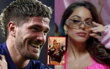 ¿Qué hizo? El gesto romántico de Rodrigo De Paul con Tini Stoessel mientras Camila Homs llegaba a Madrid