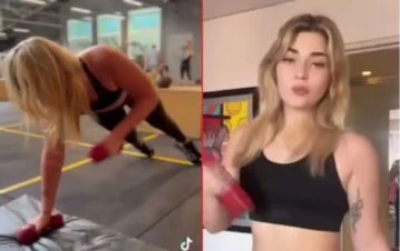 ¡Musculosa! Marta Fort arrancó a entrenar con una íntima amiga de su padre: quién es