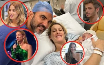 Quienes fueron las famosas que saludaron a Mica Viciconte por el nacimiento de Luca (y cuáles faltaron)