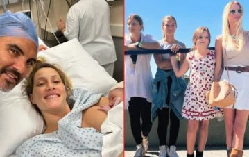 La polémica razón por la que las hijas de Nicole Neumann no fueron a conocer a su hermano Luca