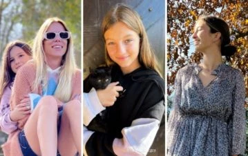 Cómo fue el reencuentro de Nicole Neumann y sus hijas tras el aislamiento por Covid