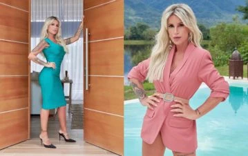 Florencia Peña abrió las puertas de su tremenda casa en Salta con vista al lago