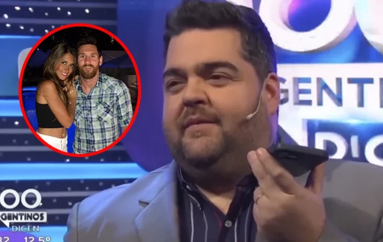 Darío Barassi intercambió mensajes con Messi y Antonella Roccuzzo