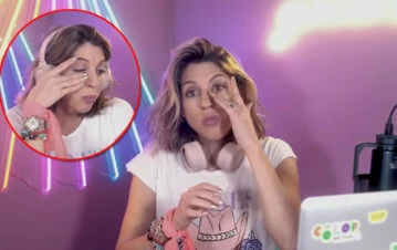 Florencia Bertotti rompió en llanto en vivo al recordar una escena dramática: “Fue desgarrador”