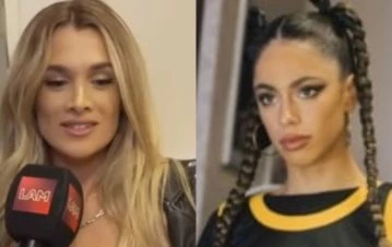 La reacción de Camila Homs en el boliche cuando pusieron temas de Tini Stoessel