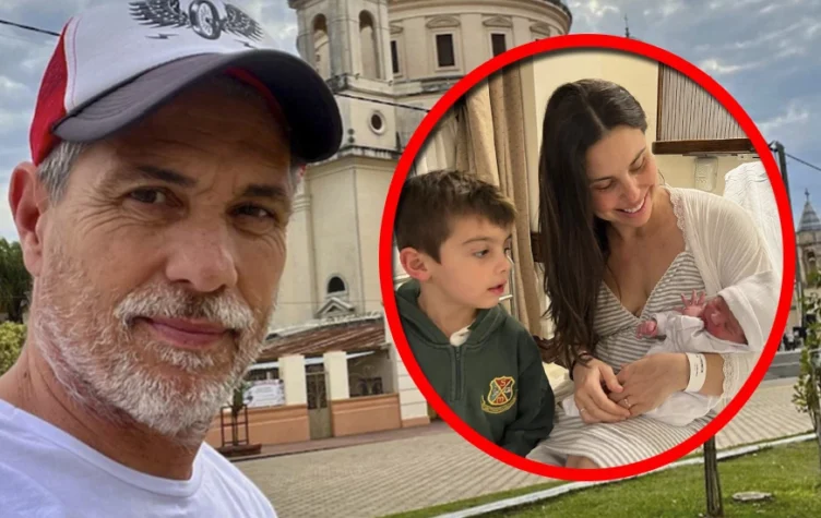 El Chato Prada fue abuelo otra vez