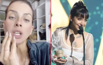 La foto y el video con la que China Suárez le contestó a María Becerra su gastada