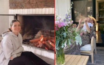 La China Suárez mostró cómo quedó el living de su casona del country por la que se peleó con Vicuña: "Este es mi..."