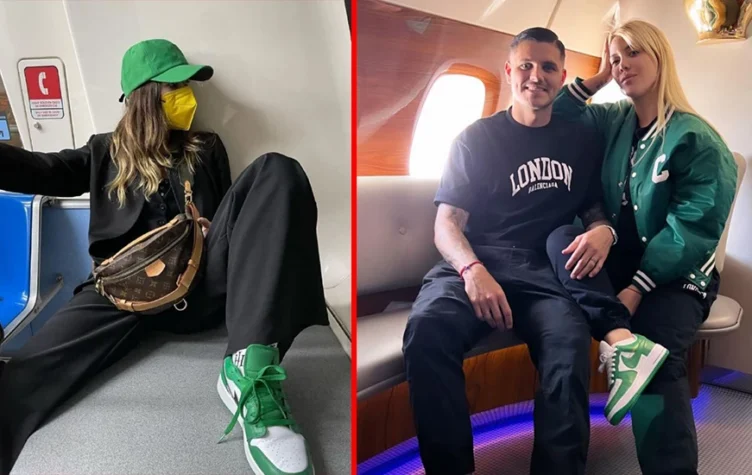 La China, Wanda y Mauro usan las mismas zapatillas