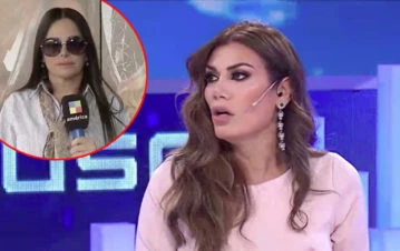 Flor de la V estalló de ira contra Adriana Chamount y le cortó un móvil al aire: “Eso no es lo que…”