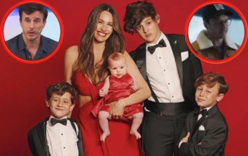 Pampita contó cómo funciona la familia ensamblada que tiene con Roberto García Moritán y Benjamín Vicuña