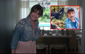 Cómo está Fabian Mazzei, el marido de Araceli González, a tres semanas de tener una cirugía en su pierna