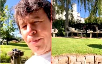 Las fotos de la increíble casa de Ariel Rodríguez Palacios con vista al lago