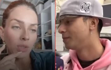 La inesperada reacción de Rusherking cuando le preguntaron qué lo enamora de la China Suárez: “Como les…”