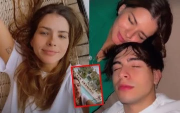 ¡Enamorada! Las fotos y videos con el que la China Suárez incendió todo en sus vacaciones con Rusherking en México