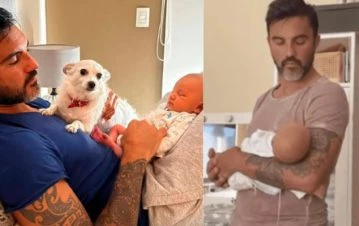 Fabián Cubero compartió su secreto para dormir a Luca y aliviar a Mica Viciconte