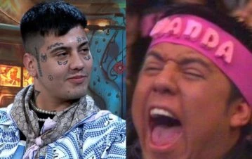 ¡Igualitos! El insólito parecido de Duki con Mariano de la Canal, “El fan de Wanda”: “Me falta la Emi, nomás”