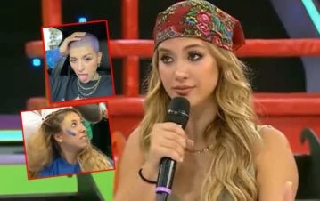 La cara de susto de Flor Vigna cuando una participante se rapó como Cazzu en El último pasajero: “Te compro una…”