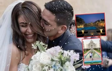 ¡Soñada! Las fotos de la espectacular luna de miel de Giovanni Simeone y Giulia Coppini en India