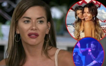 Karina Jelinek confesó qué si su pareja le fue infiel en el cumpleaños de Rodrigo de Paul: “Yo no entré a la fiesta porque…”