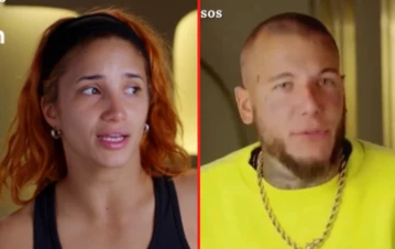 Melody Luz quebró en llanto tras separarse con Alex Caniggia en El hotel de los famosos