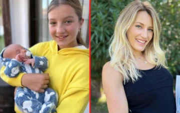 Mica Viciconte publicó una foto de Luca Cubero con su hermana Allegra y los comparó: "Se..."