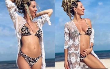 Tras anunciar su embarazo, Noelia Marzol se fue de vacaciones sin su marido ni su hijo: él álbum de fotos