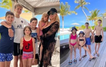¡Dilema! Wanda Nara explicó cómo hace cuando viaja con sus 5 hijos y sin la niñera: “Les enseñé a…”