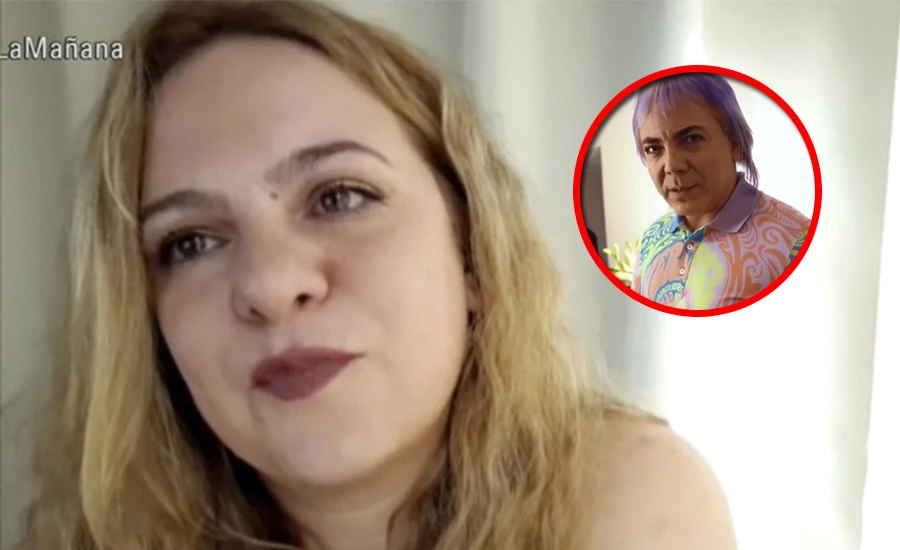 La novia argentina de Cristian Castro lo mandó al frente