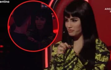El desaforado festejo de Lali Espósito con uno de sus favoritos en La voz
