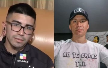 Brian, el hijo de Pablo Lescano, dio su primera nota: "Mi viejo nunca quiso hacer nada, para que no parezca por..."