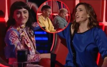 La insólita reacción de Mau y Ricky cuando Lali y La Sole cantaron en La Voz