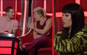 La frase súper filosa de Lali a Mau y Ricky en La Voz: "Ellos piensan..."
