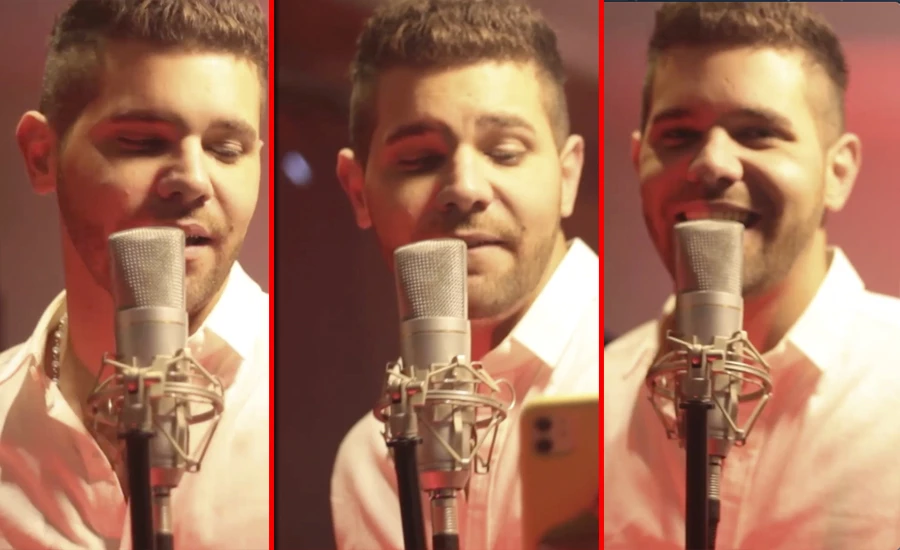 Locho debutó como cantante junto a Brian Lanzelotta