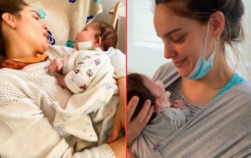 Macarena Paz contó que su beba de cinco meses volvió a ser internada