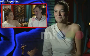 La tierna historia de Margarita y su papá Esteban Bullrich que conmovió a La Voz: "El me generó este amor por la música"
