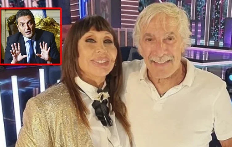 Moria Casán respaldó la designación de Sergio Massa como superministro