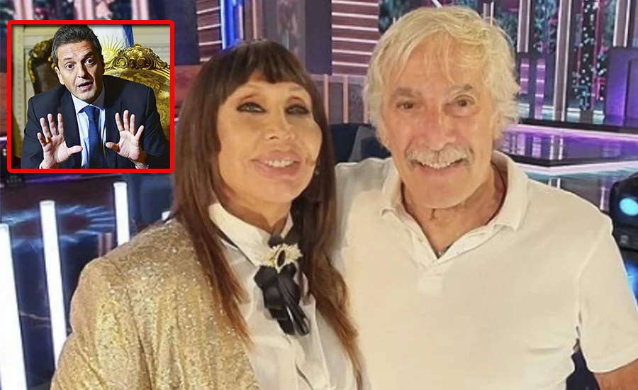 Moria Casán respaldó la designación de Sergio Massa como superministro