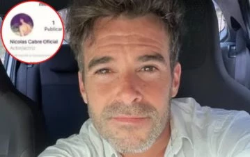 Por qué Nicolás Cabré cerró su cuenta de manera definitiva a horas de haberla abierto