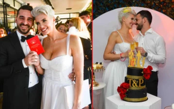 Las fotos del casamiento de Tamara Bella con un psicólogo tras 4 meses de noviazgo