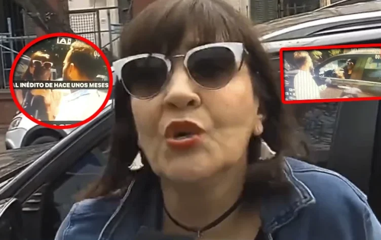 Lam escrachó a La Negra Vernaci maltratando al notero Alejandro Castello