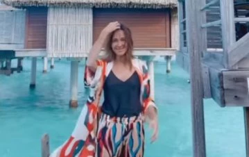 Las fotos de las vacaciones de Vero Lozano en el Caribe a puro lujo