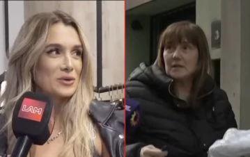 Cómo es la relación entre Camila Homs y la madre de Rodrigo de Paul