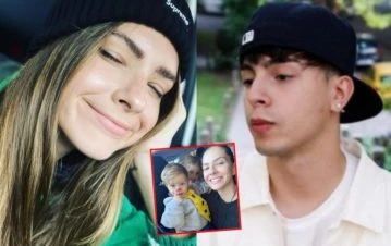 ¡Igualito! La China Suárez vistió a Amancio de "mini" Rusherking y el resultado es... ¿una guerra con Vicuña?